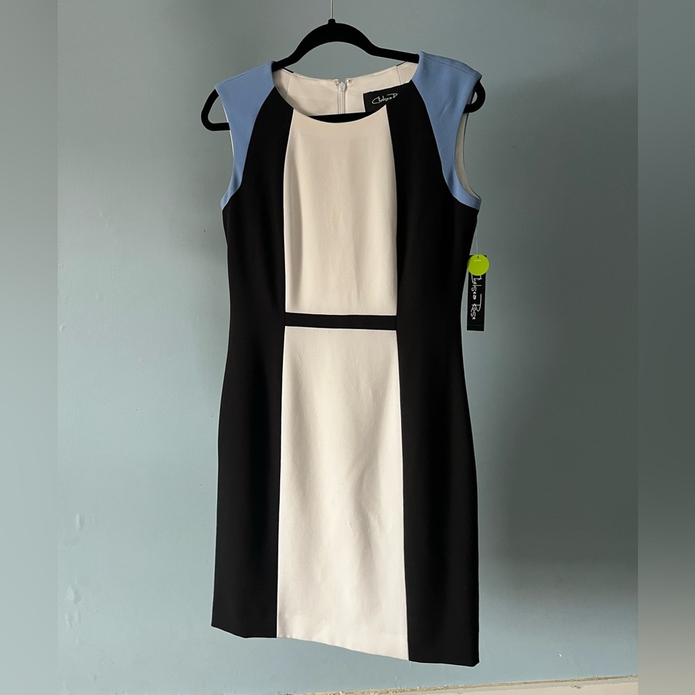 Chelsea Rose color blocked dress with tags